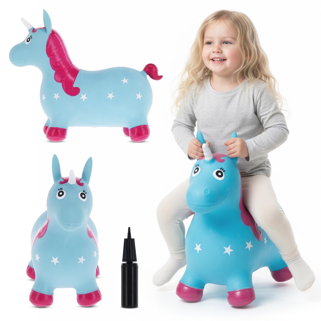 Laste kummist hüppaja SINGLE 60 cm..