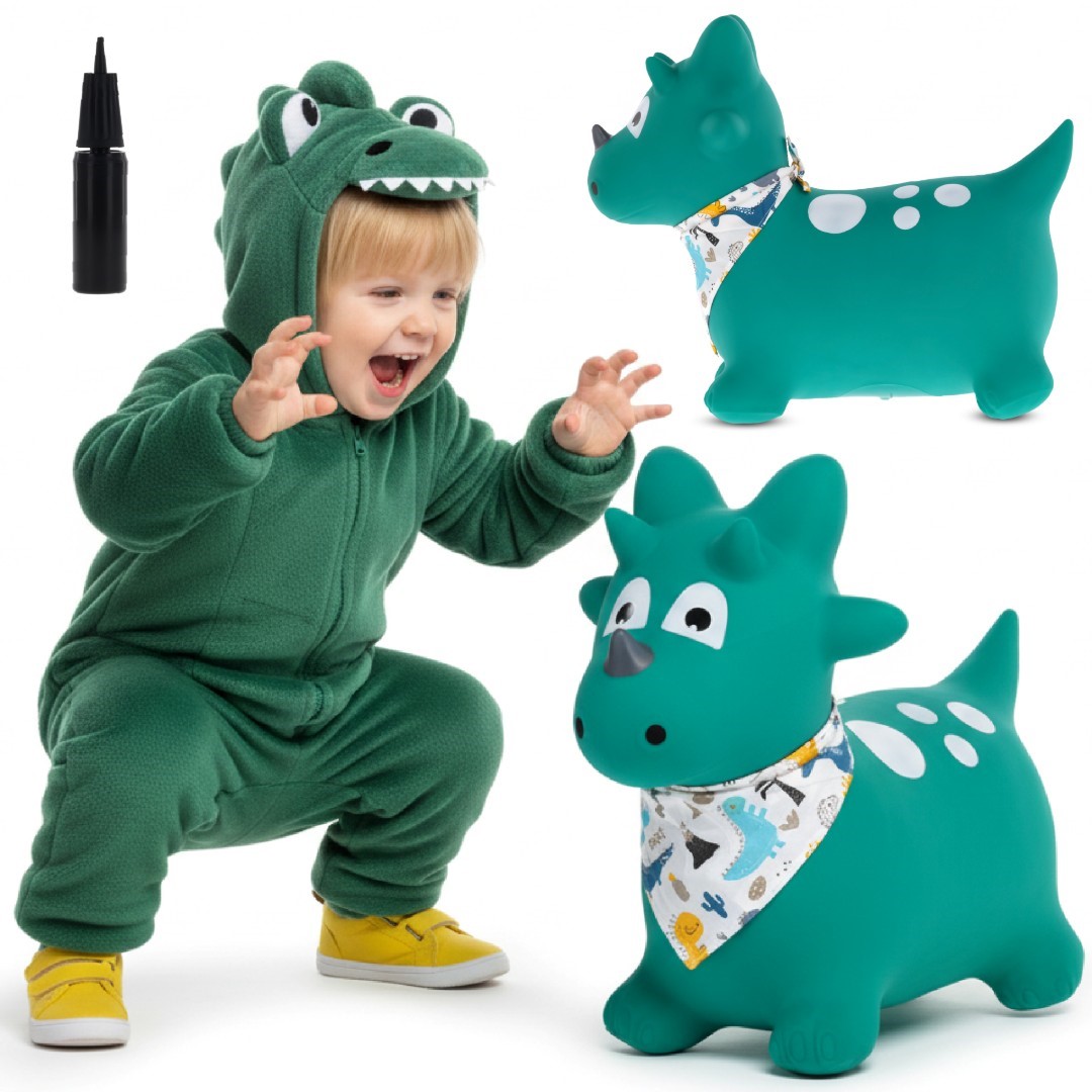 DINO laste kummipump 59 cm roheline..