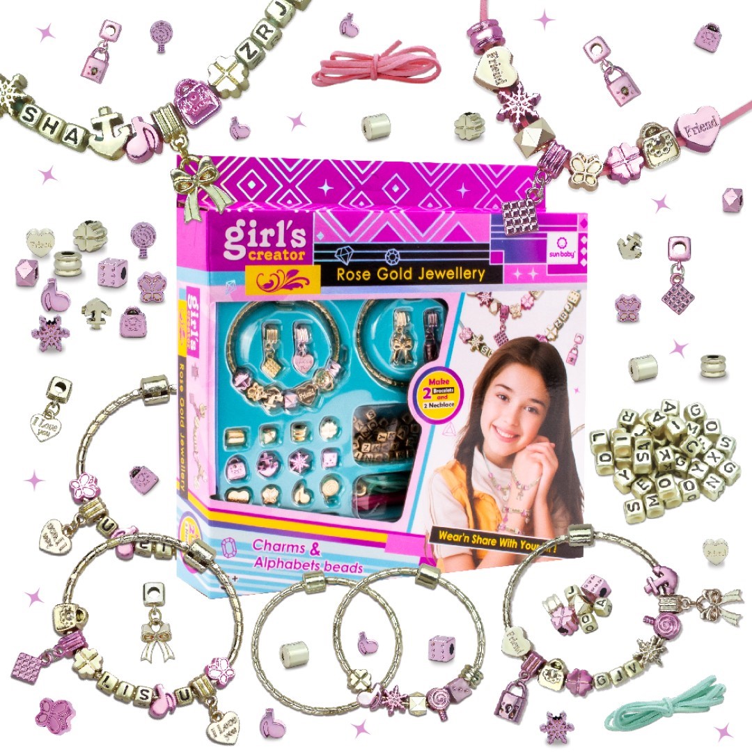 Loominguline komplekt ehete valmist..