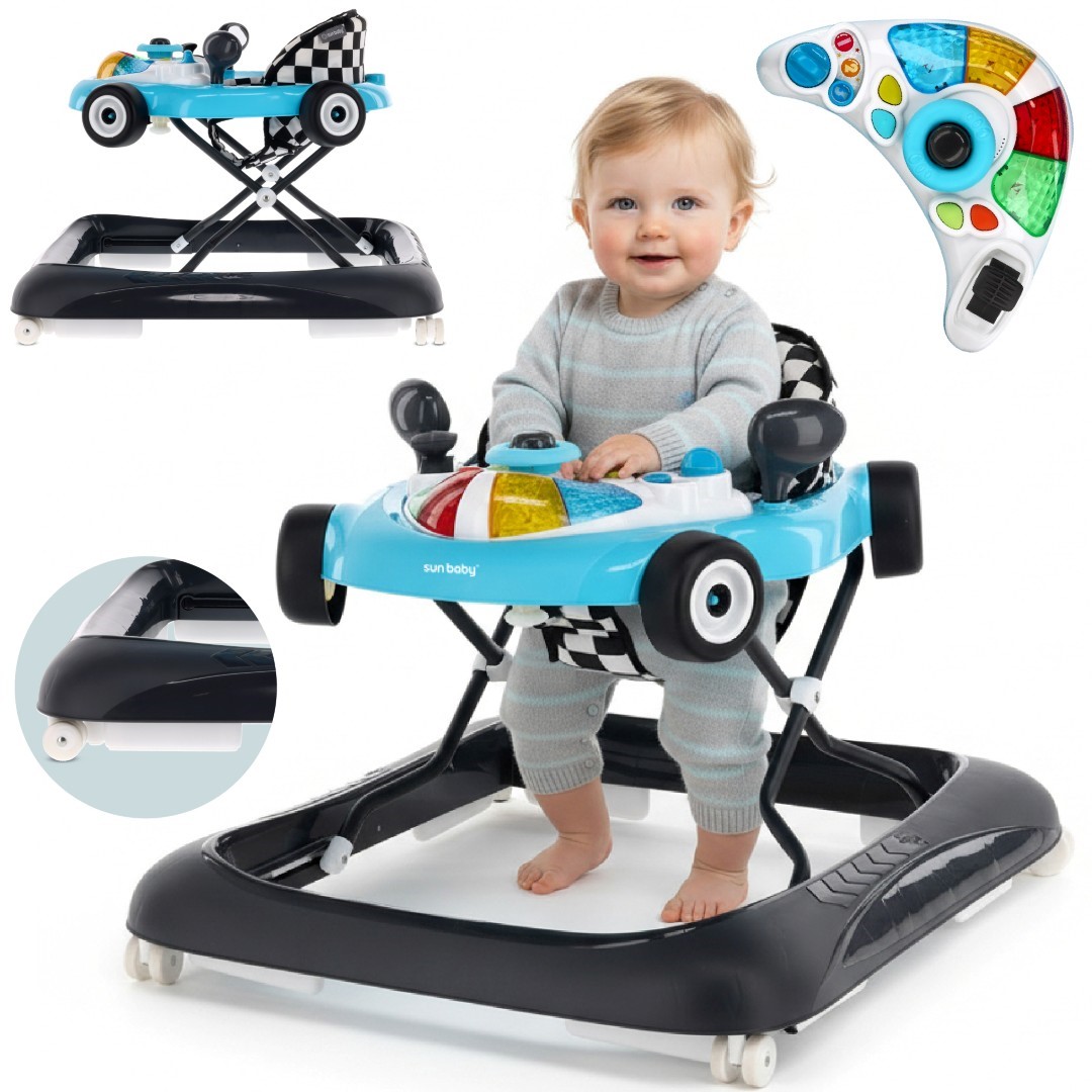 Käimistool - turkusowo czarny